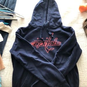 Navy Blue Washington Capitals Hoodie